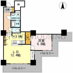 品川シーサイドビュータワーIの物件間取画像